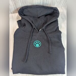 World Of Warcraft Hoodie Sweatshirt Size Large Black Pandaren Crest